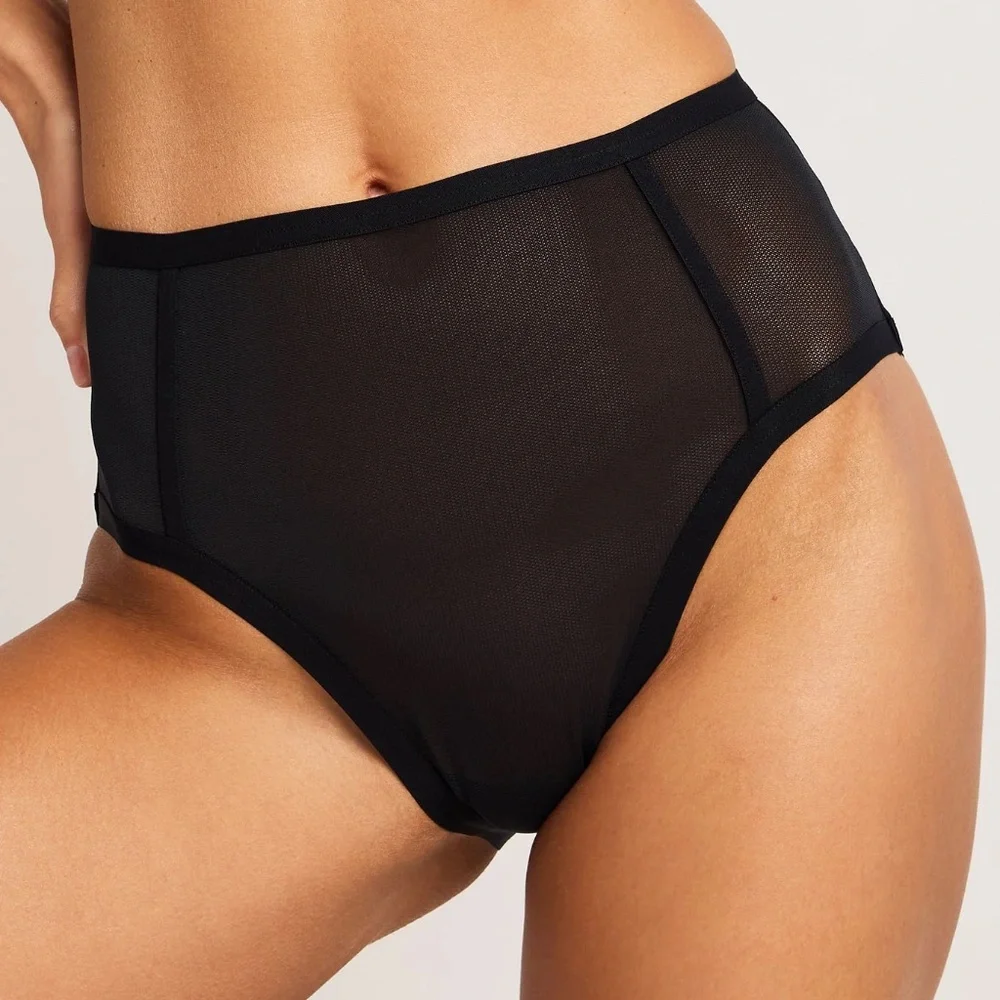 💋 Sieve High Brief NWOT*MEDIUM Navy - Picture 1 of 8